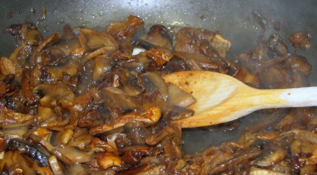 Kalamata and Porcini Risotto