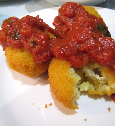 Supplí allo Zafferano