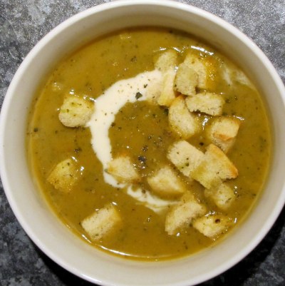 Zucchini and Mint Soup